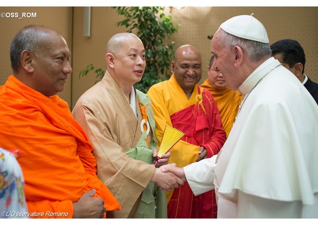 rencontre entre bouddhistes