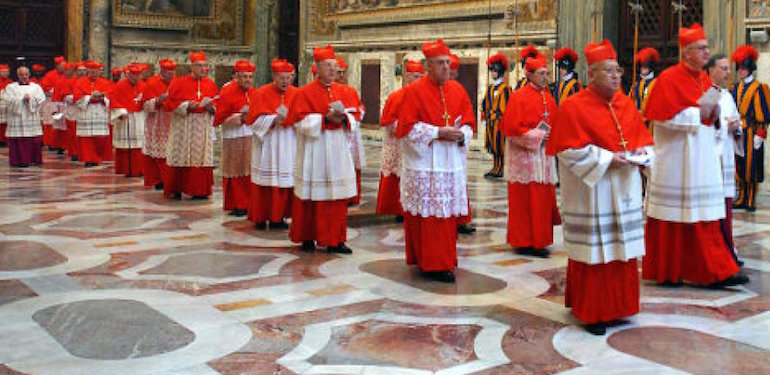 11 cardinali perderanno il diritto di voto nel 2023